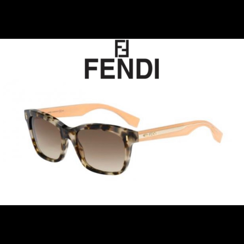 FENDI Havana Beige Sunglasses